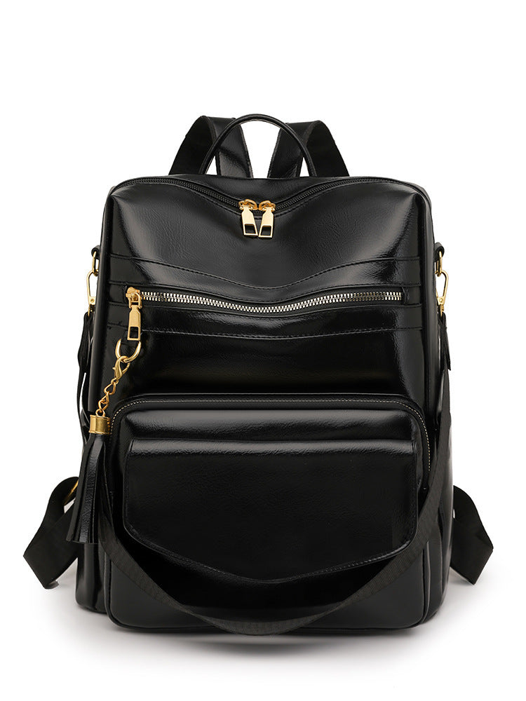 Retro Women's Backpack Large Capacity