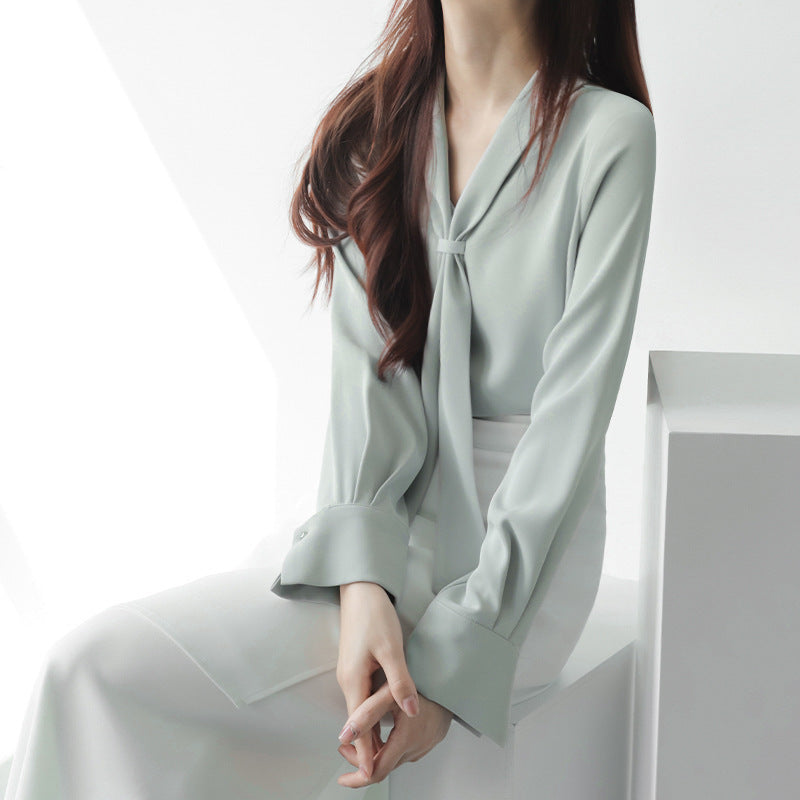 Top Temperament Commute White Shirt