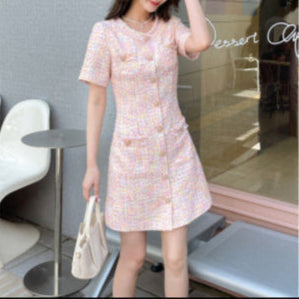 Women's Summer French Tweed Dress