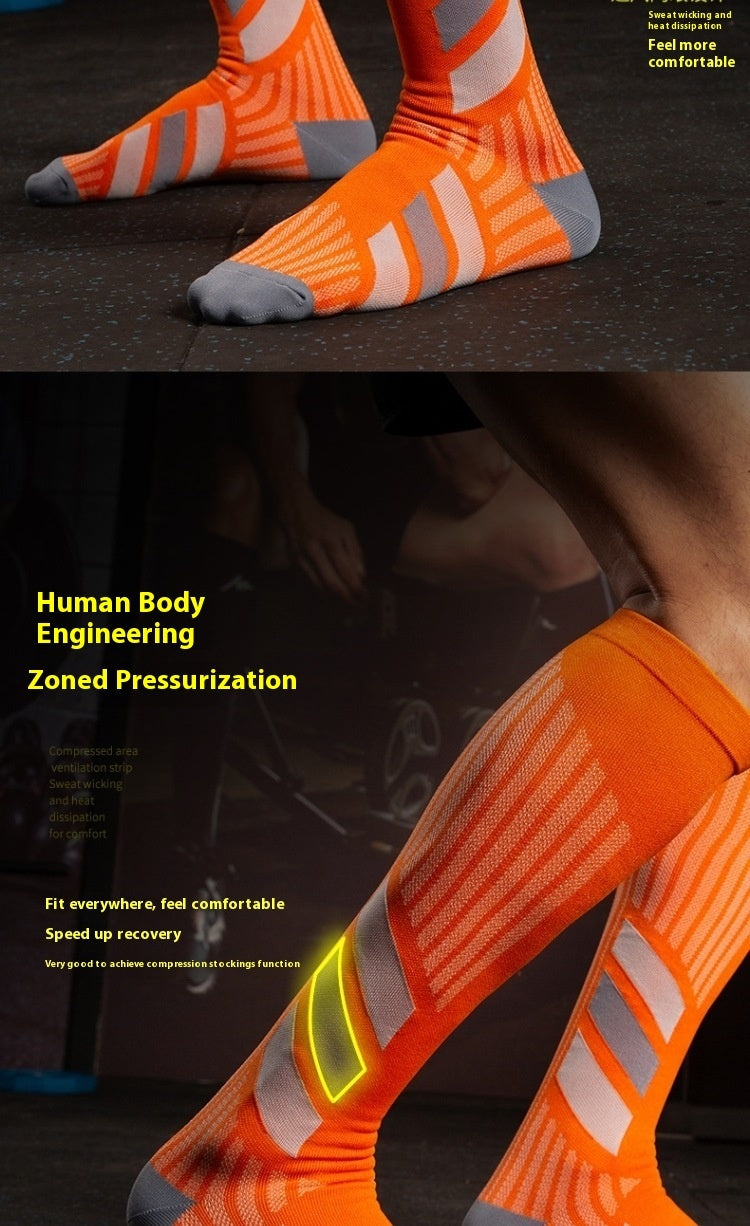 Sports Professional Compression Leg Warmer Calf Compression Stockings