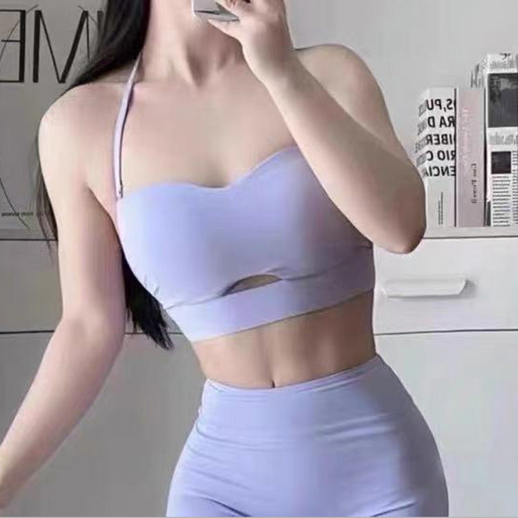 Fitness Running Women's Top Beauty Back Yoga Clothes