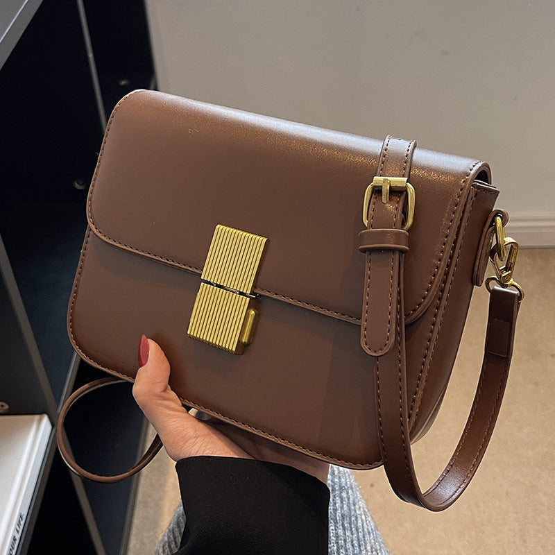 Women's Shoulder Messenger Simple Advanced Small Square Bag