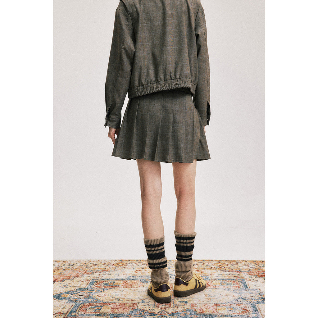 American Preppy Style Sweet Cool Hot Girl JK Skirt