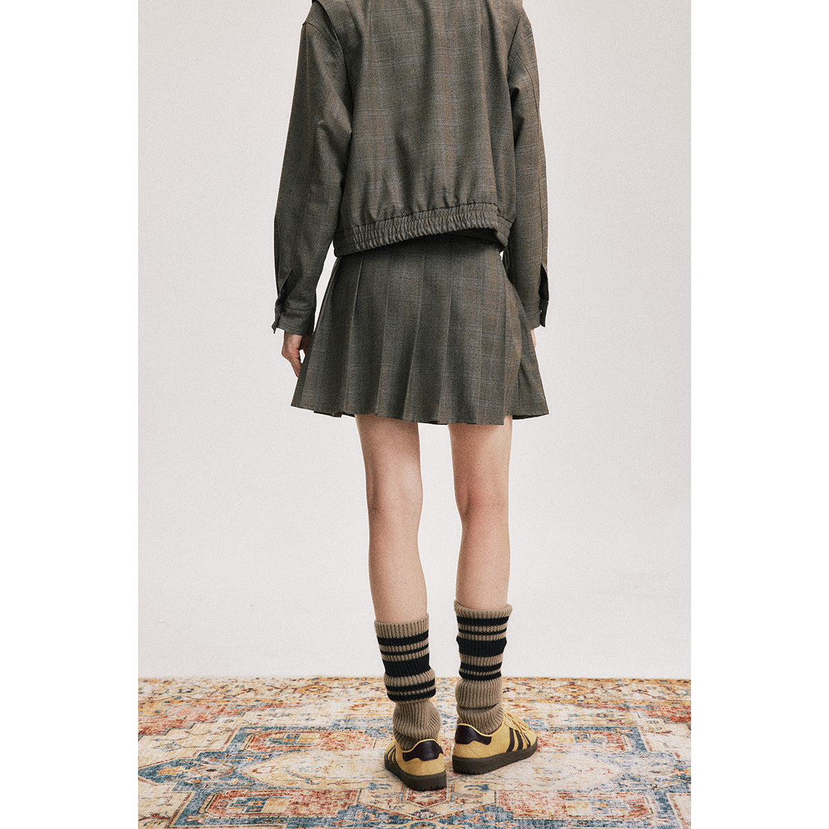 American Preppy Style Sweet Cool Hot Girl JK Skirt