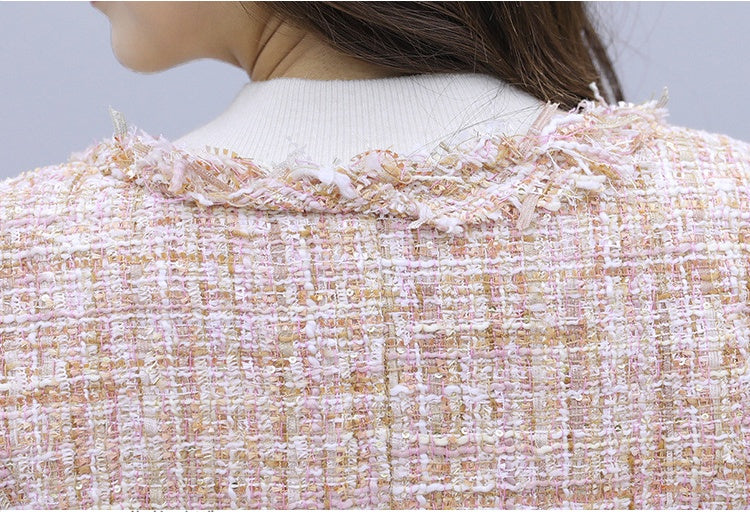 Temperament Tweed Skirt Set