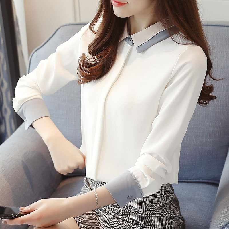 Ladies chiffon shirt