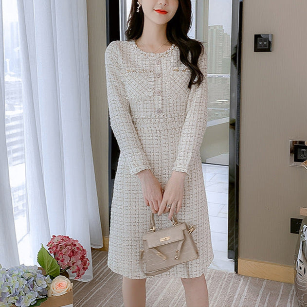 New Spring Autumn Fashion Women Dress Clothes