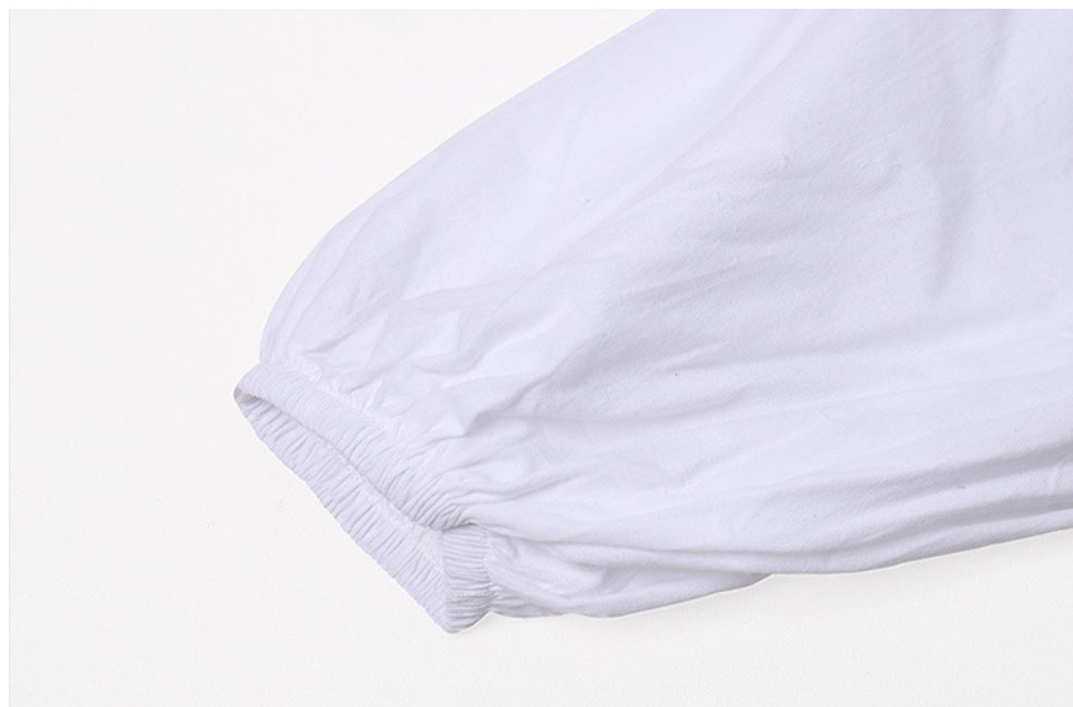 Fake two-piece stitching denim dress