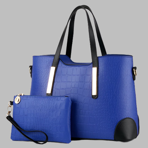 Female bag fashion color matching mother bag slung shoulder bag