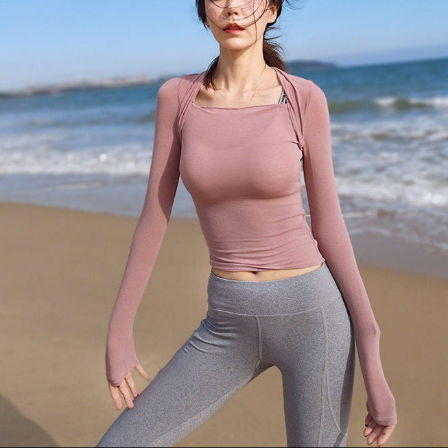 Quick-drying breathable fitness clothes yoga clothes