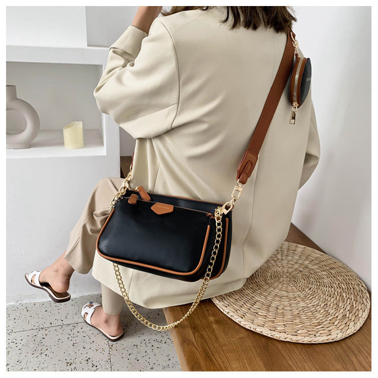 Mahjong Bag Three-In-One Female Bag Multi-Purpose Chain Crossbody Shoulder Bag