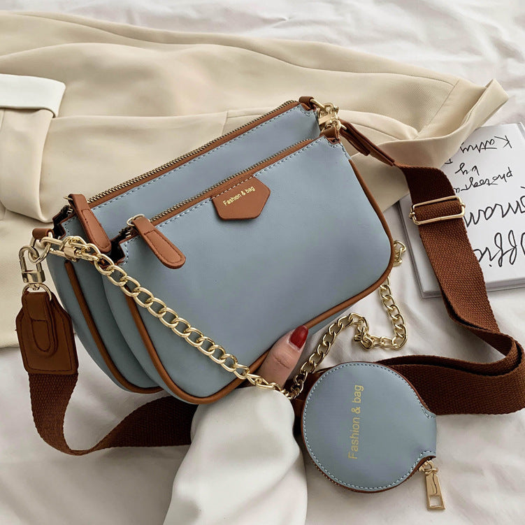 Mahjong Bag Three-In-One Female Bag Multi-Purpose Chain Crossbody Shoulder Bag