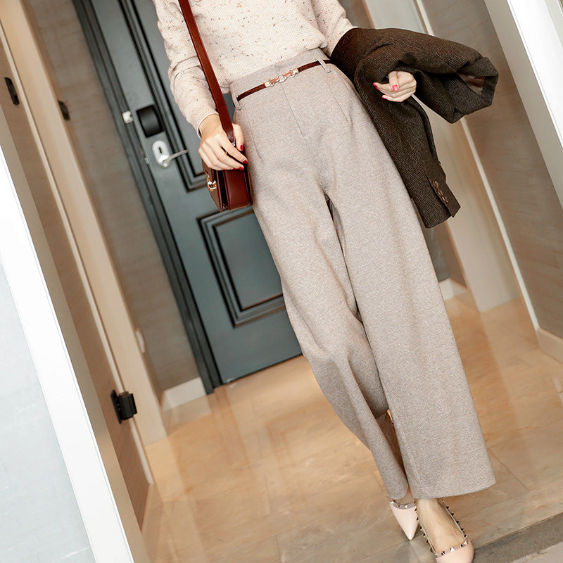 Loose Drape Temperament Slimming Casual Pants Fashion Wide-Leg Pants