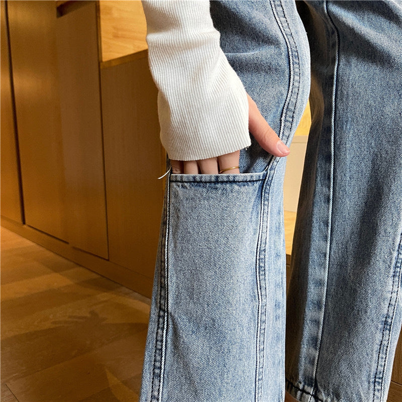 Loose All-Match Repair Old Trousers