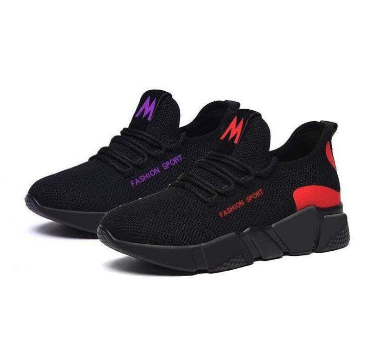 Ladies leisure sports non-slip flat shoes