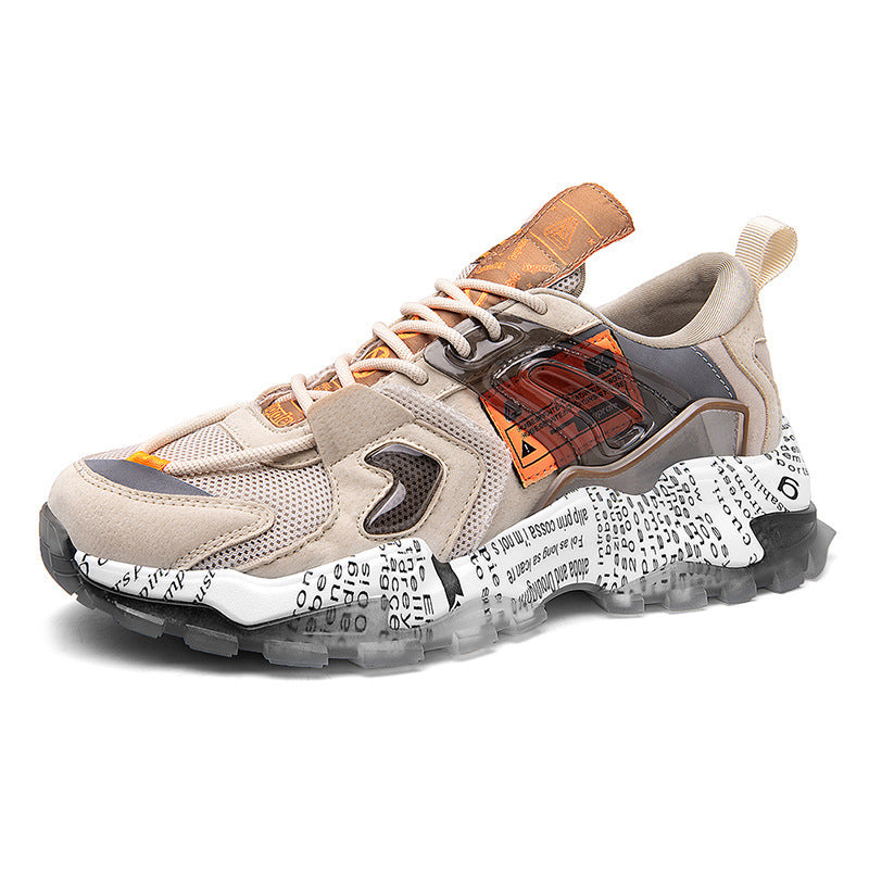 Men's Net Red Breathable Casual Sports Shoes