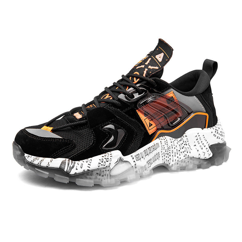 Men's Net Red Breathable Casual Sports Shoes