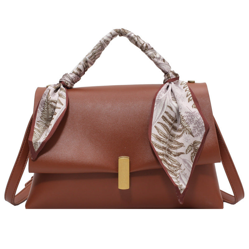 Fashion Messenger Bag Portable Silk Scarf Shoulder Bag Small Square Bag