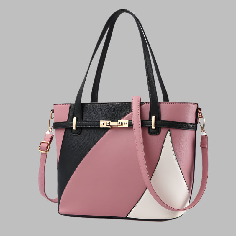 Fashion New Hit Color Handbag Korean Version Cute One-Shoulder Pu Leather Messenger Bag