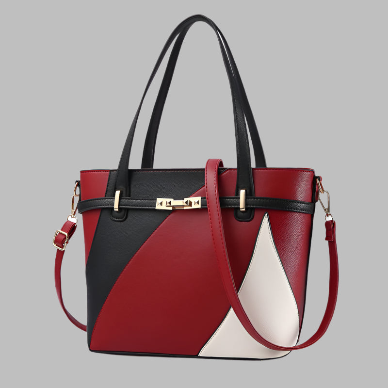 Fashion New Hit Color Handbag Korean Version Cute One-Shoulder Pu Leather Messenger Bag