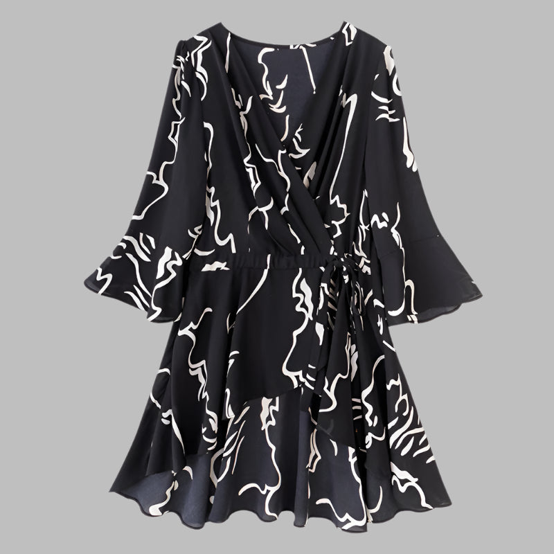 Summer New Korean Chiffon Shirt Dovetail