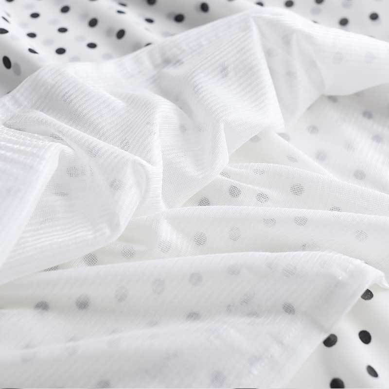 Polka Dot Chiffon Fishtail Bag Hip Skirt Female Summer New Style Skirt