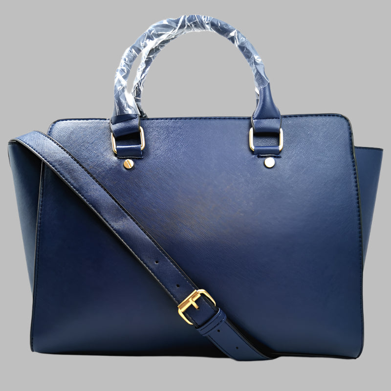 Smiley cross pattern shoulder bag