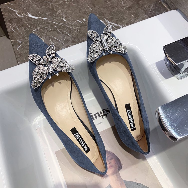 High Heels Design Sense Niche Temperament Elegant Thick Heel