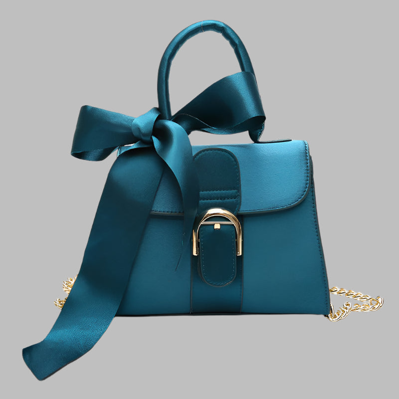 Female bag ladies shoulder bag fashion bow velvet handbag