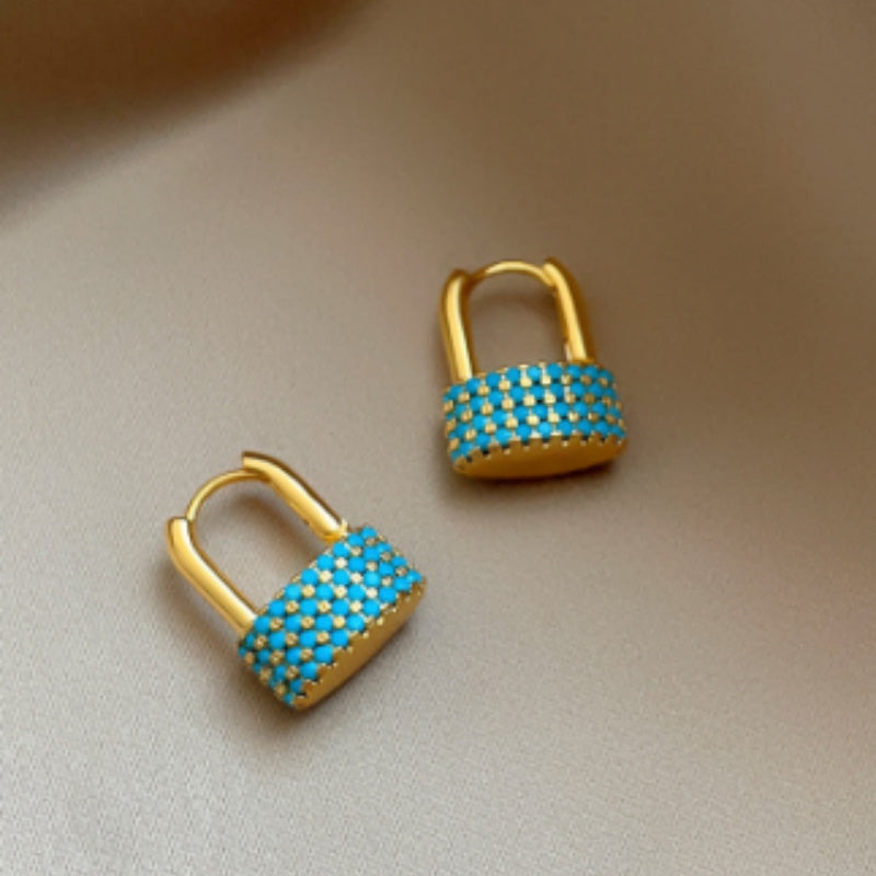 Ethnic Style U-lock Ear Clip Design Earrings