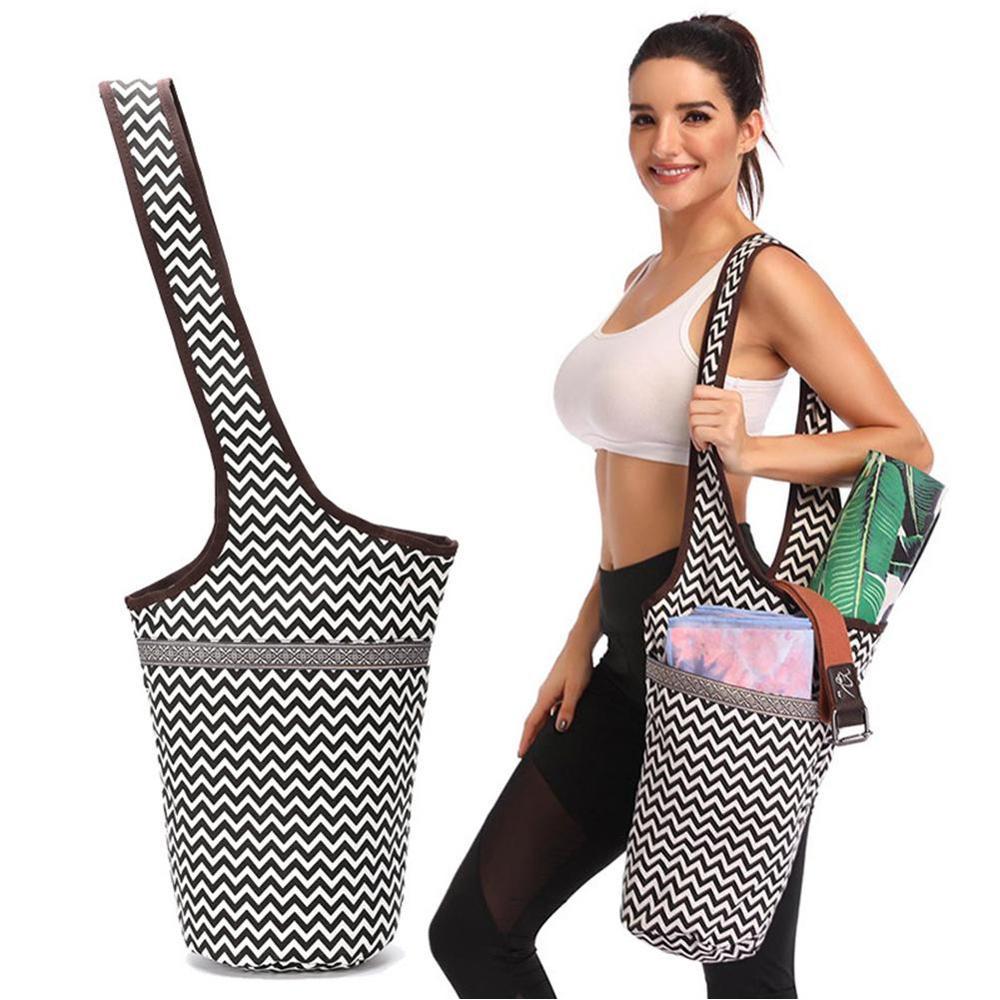Single Shoulder Yoga Bag Sports Fitness Bag