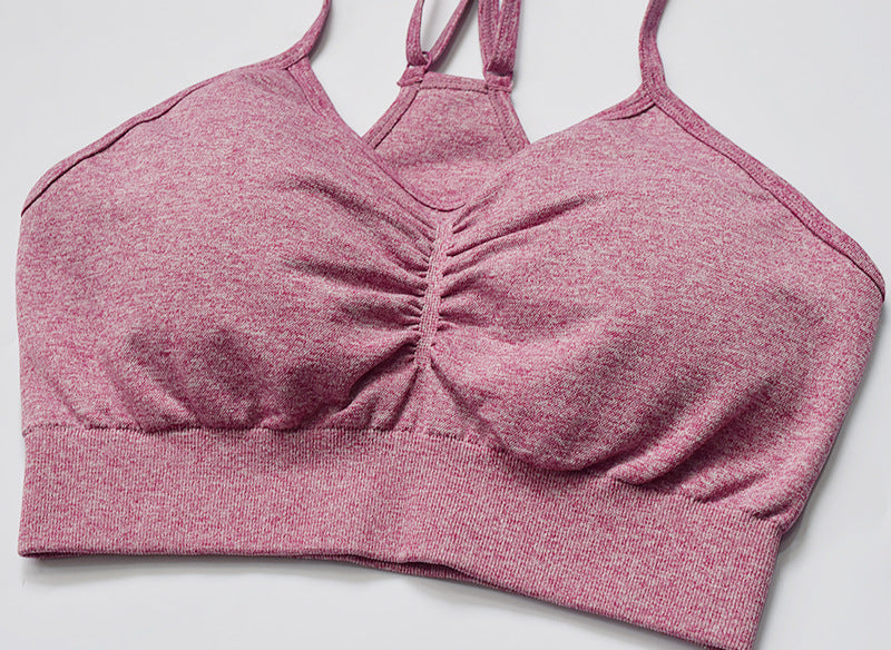 Yoga clothes moisture wicking top