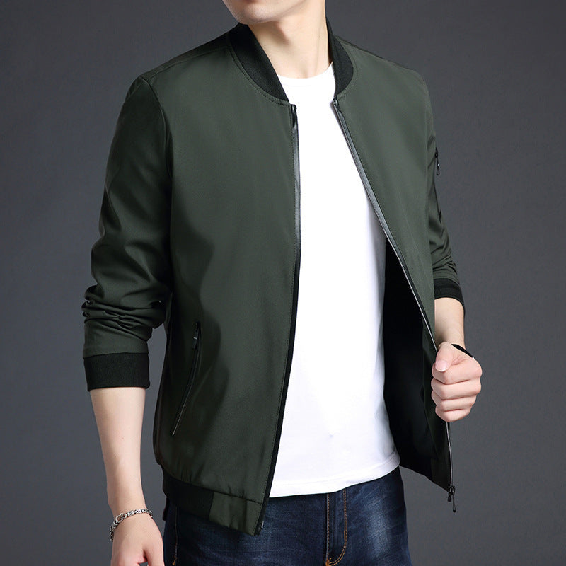Korean-style Slim-fit Casual Trend Handsome Men's Coat