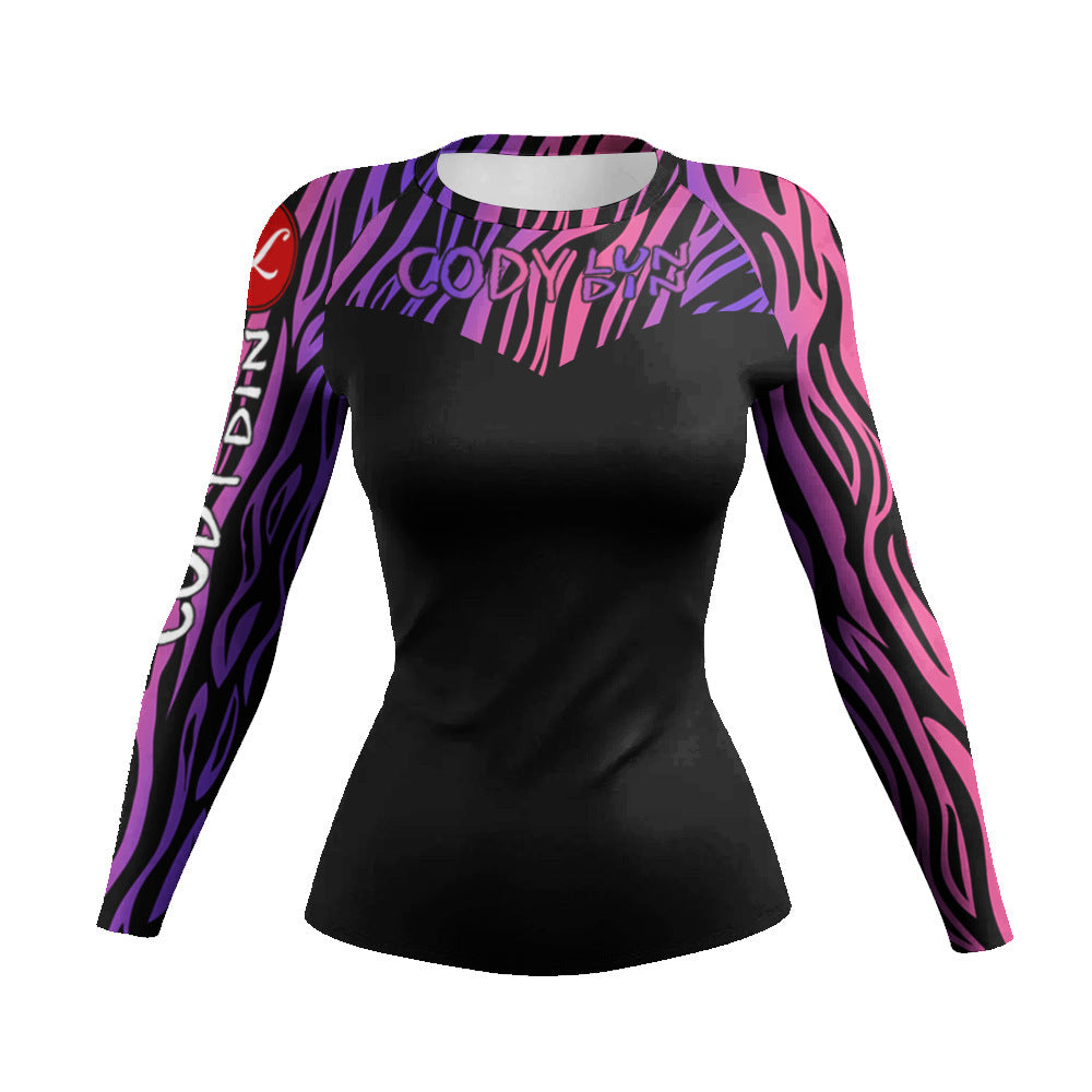 Women's Workout Clothes Slim Fit Clothes Long Sleeve Top