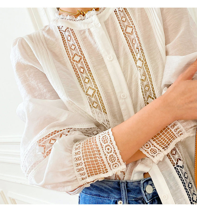 Commuter French White Shirt Design Sense