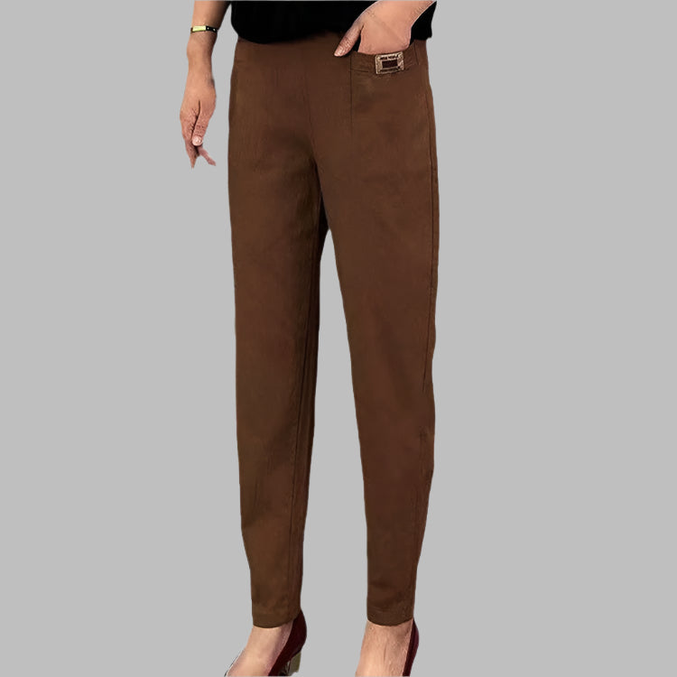 Leisure Commute All-matching Fashionable Pants Cover Belly Comfortable