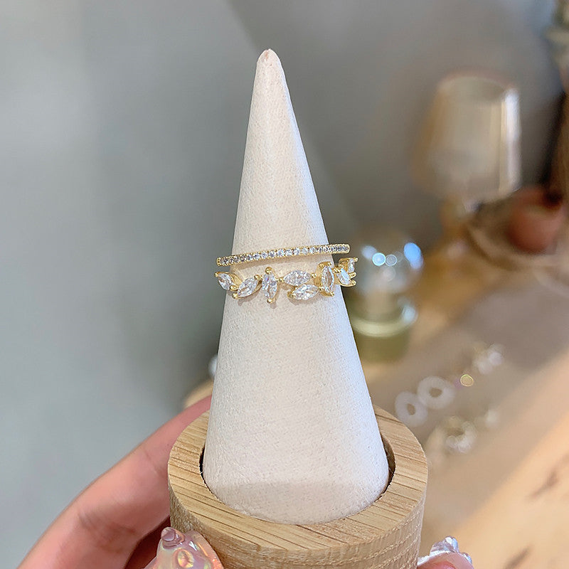 Women's Fashion Personalized Opening Adjustable Ring