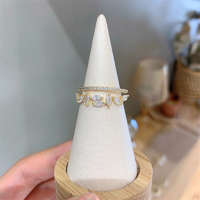 Women's Fashion Personalized Opening Adjustable Ring