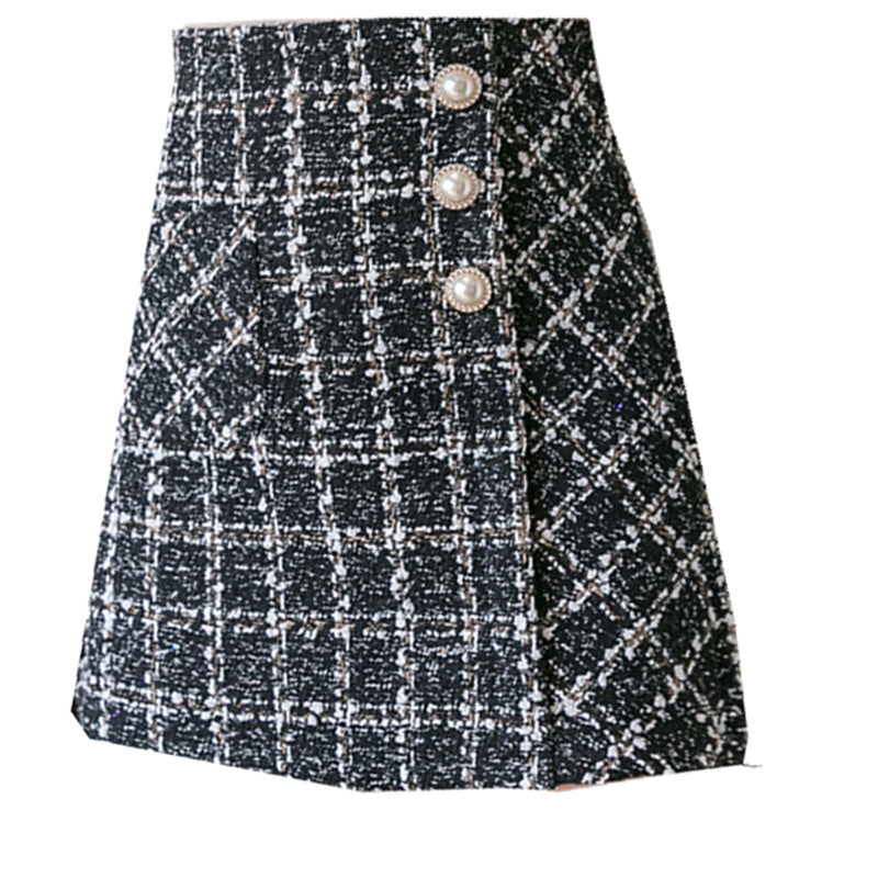 Little fragrant tweed skirt
