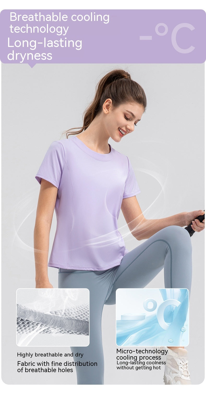 Loose Yoga Clothes Sports Top