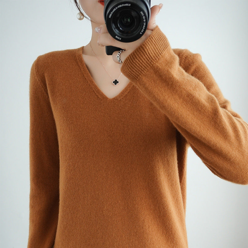 Sweater Short Plus Size Pullover Bottoming Shirt