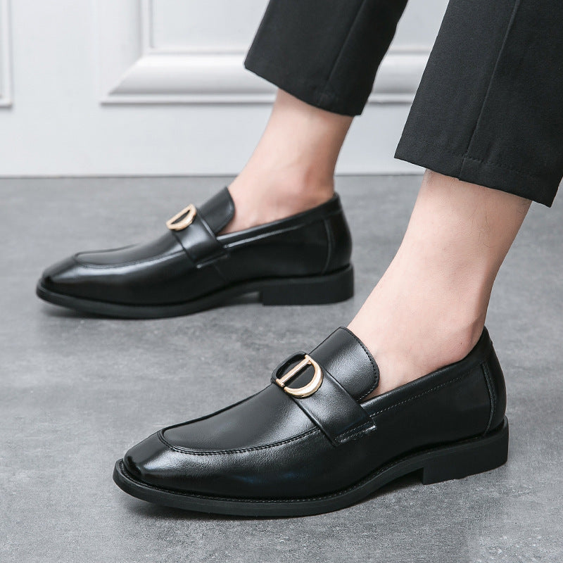 Men's British Slip On Leather Shoes