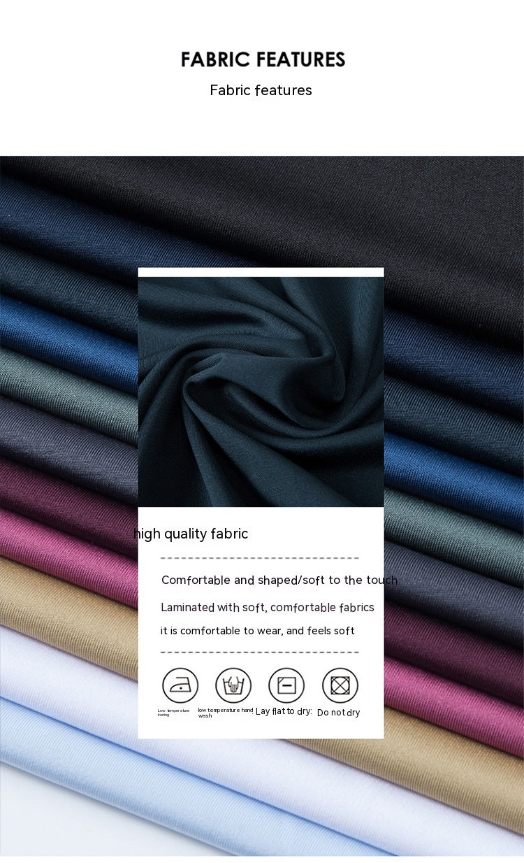 Summer New Men's Short-sleeved Shirt Seamless