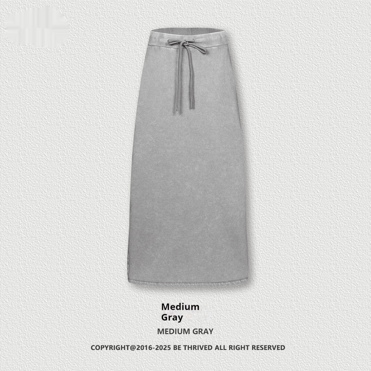 American A- Line High Waist Cover Slimming And Straight Loose Skirt Women