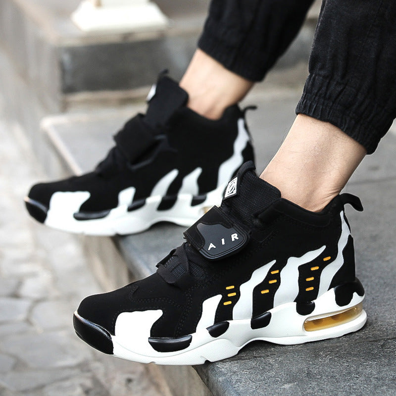 Increased female shoes cushion cow running shoes sports shoes classic trend of Korea