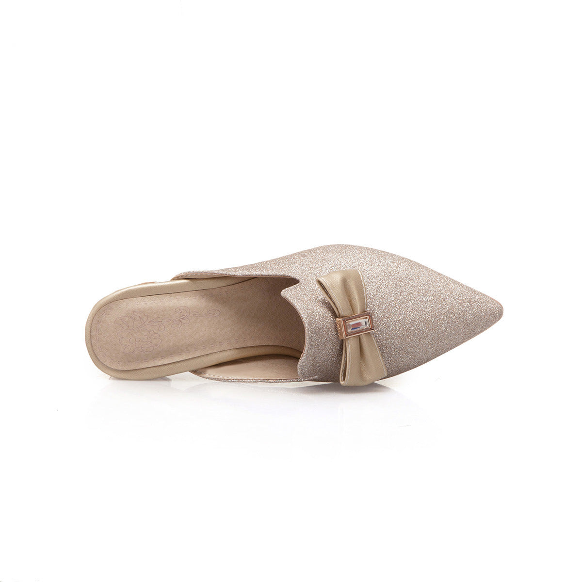 Women's New Bow Knot Pointed Toe Slippers