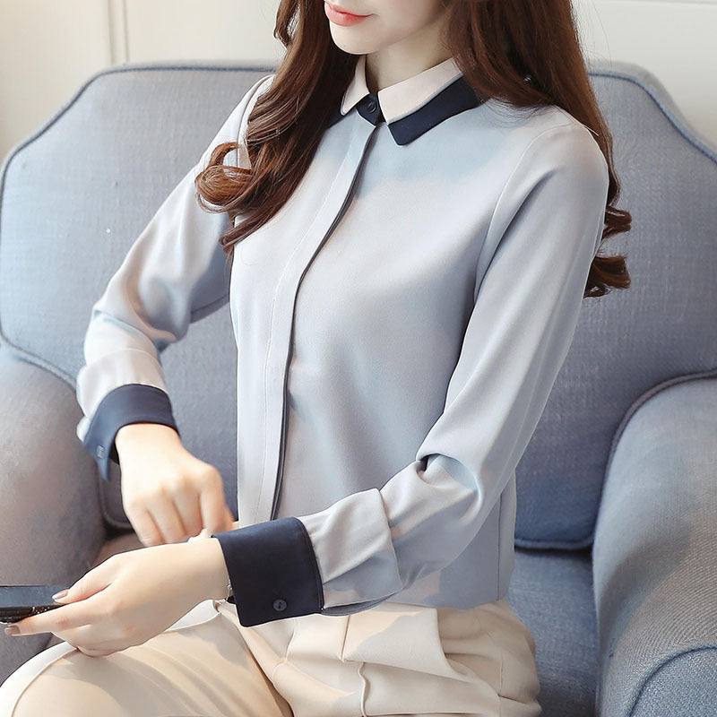 Ladies chiffon shirt