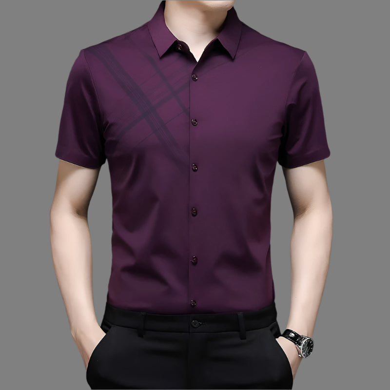Woodpecker Silk Short Sleeve Shirt