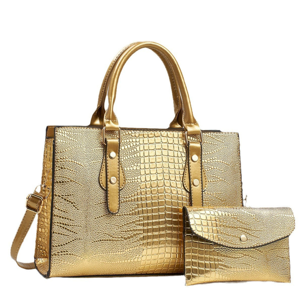 European And American New Commuter Shoulder Portable Crossbody Two-piece Bag