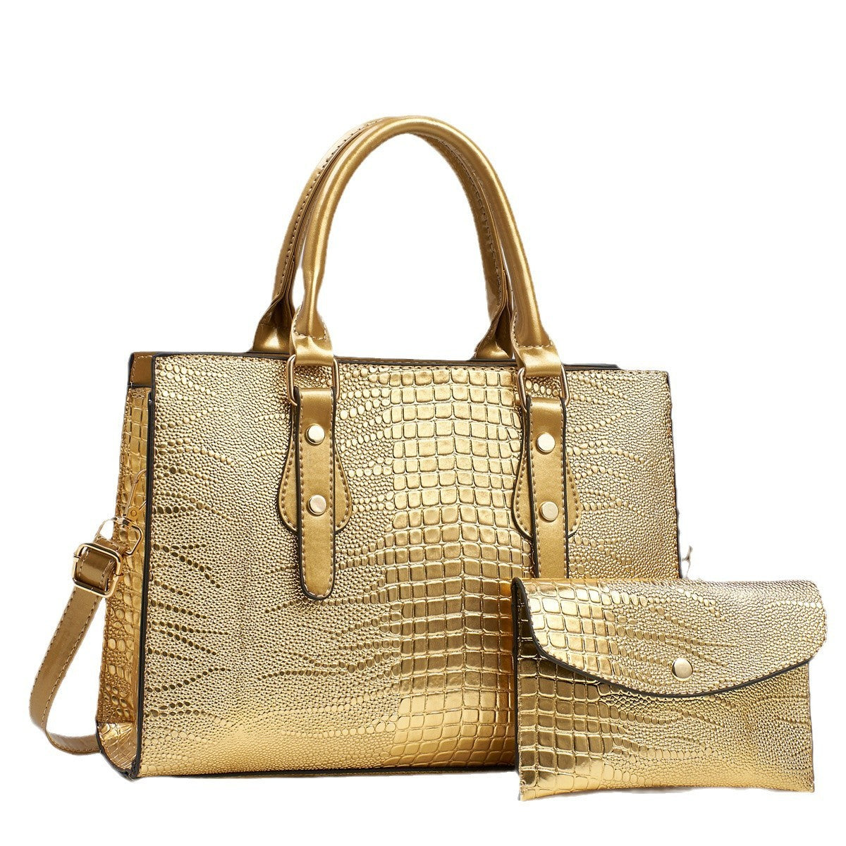 European And American New Commuter Shoulder Portable Crossbody Two-piece Bag